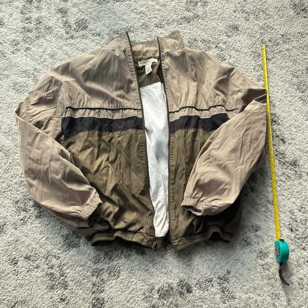 Vintage Munsingwear Earth Tone Windbreaker Jacket XL